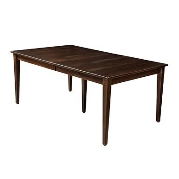 42 x 72 Maple table w/ tapered legs