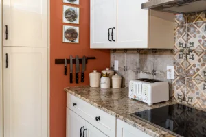Custom kitchen cabinets and island in Malvern, PA