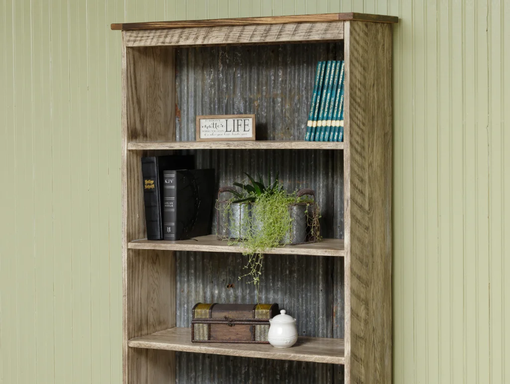 Custom Wooden Bookcase - East Side Cabinet Solutions