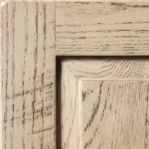 White with Van Dyke glaze