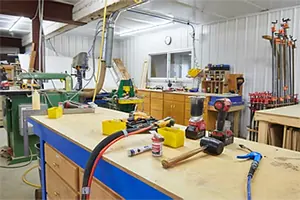 Our Custom Cabinet Making Workshop located in Chester County, PA